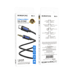 Аудио Адаптер BOROFONE BL20 Type-C - 3.5mm AUX (черный)
