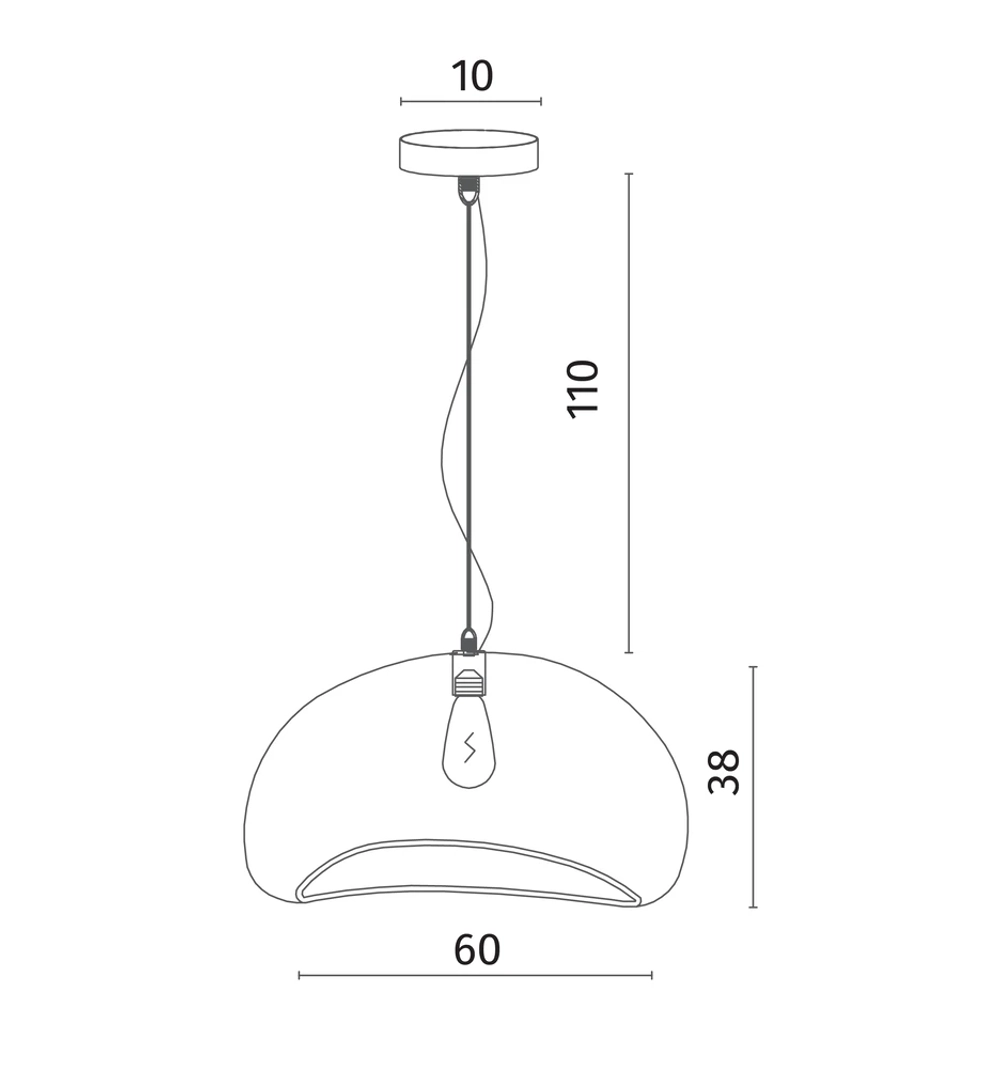 Подвесной светильник Divinare SCANDY 2245/03 SP-1