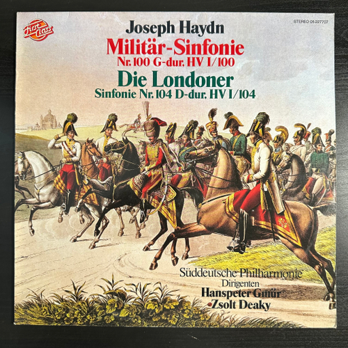 Гайдн - Военная симфония №100, Лондонская симфония №104 (Германия 1976г.)