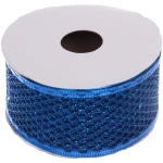 Лента для декорирования «Изящная» 4 см, 2,7 м, Синий (микс дизайнов)