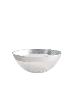 Zara Home миска из стекла, цвет серебристый, 14 см