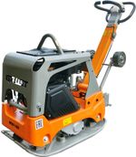 Виброплита реверсивная GROST MVH-160 - [153 кг / 27 кН / Loncin G200F]