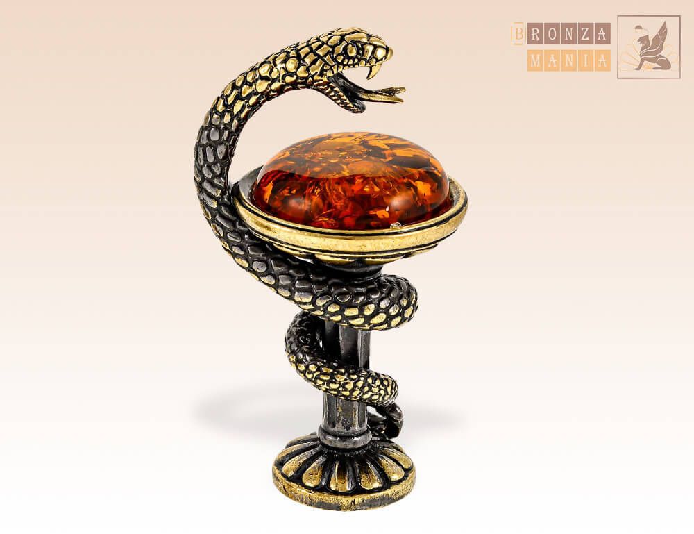 фигурка Змея - сосуд Гигеи