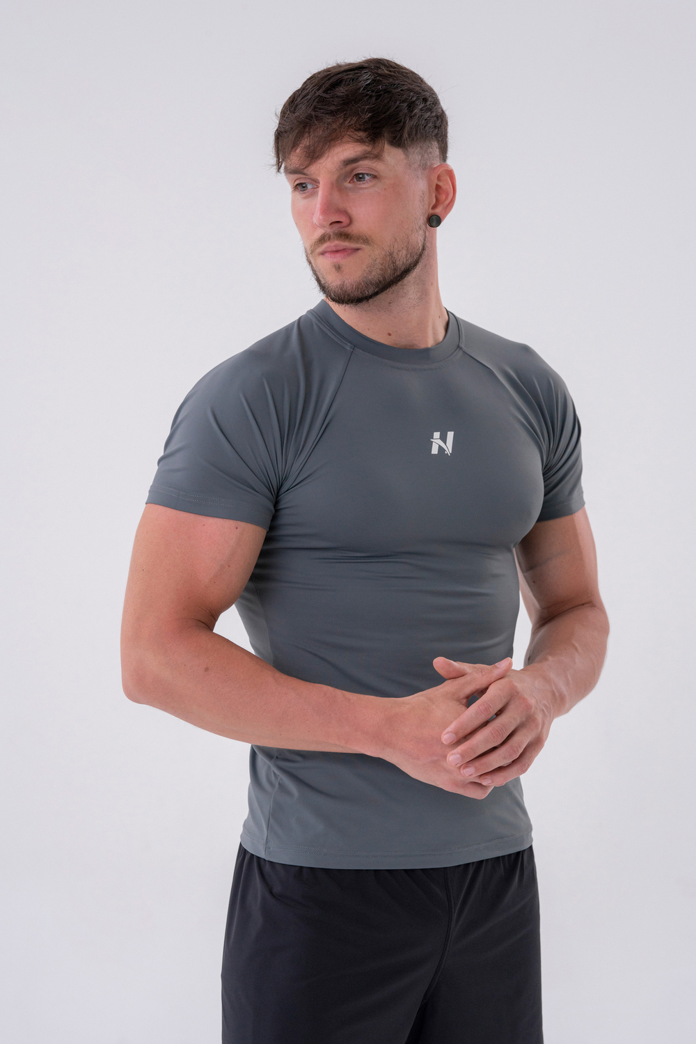 Футболка Functional Slim-Fit T-shirt 324 Серая