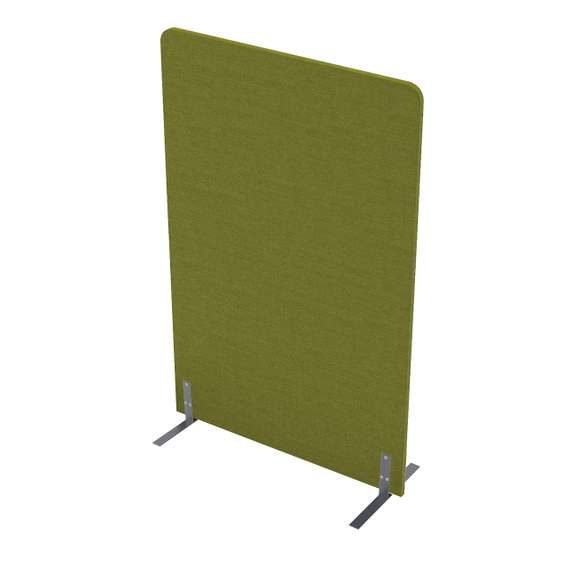 011.МПО.1016 Акустическая мобильная перегородка на стационарных опорах (1000*450*1600)