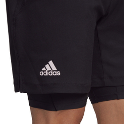 Мужские теннисные шорты adidas US Series 2in1 Shorts Men - Black