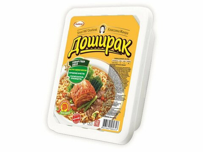 Лапша Доширак б/п кимчи 90гр/24