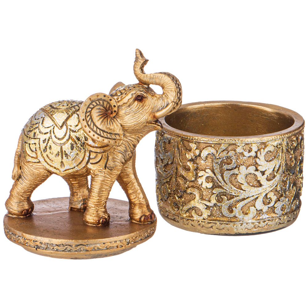 ФИГУРКА ДЕКОРАТИВНАЯ "СЛОН" 11Х9,5Х18СМ