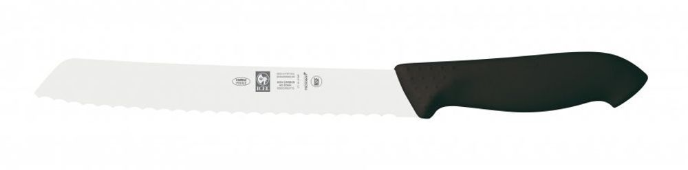Нож хлебный 20 см, черный, HORECA PRIME, Icel