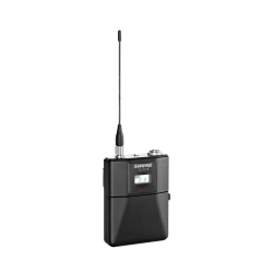 Shure QLXD1 — цифровой поясной передатчик (литой алюминий, 24 бит, AES-256)
