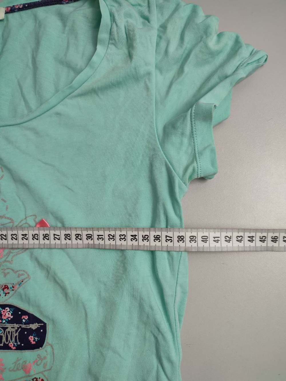 Футболка Indefini с принтом 46 размер