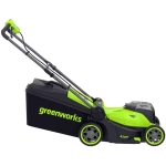 Газонокосилка аккумуляторная Greenworks GD24X2LM411 24В (без АКБ и ЗУ) нож 41 см, 2520907