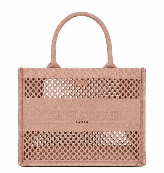 Сумка Dior Book Tote, модель маленького формата розовый