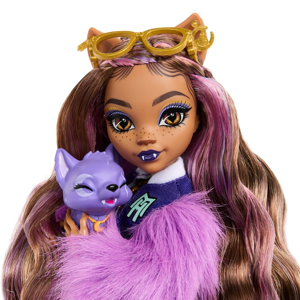 Monster High - базовая кукла Clawdeen Wolf + питомец HRP65 / артикул   HPD53 HRP65  / GTIN 194735183579