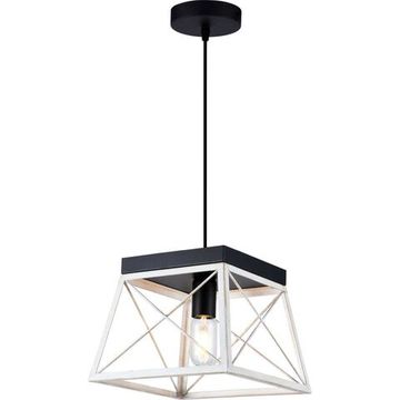 Светильник подвесной 1*Е27 3004/01/01P чёрный/белый Kaizer Stilfort