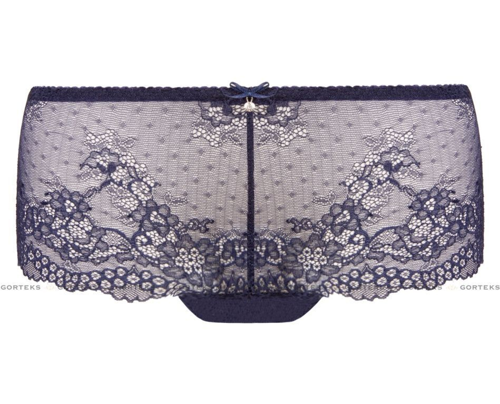 Трусики-шорты Scarlet из кружевного полотна (Размер: 42) (Цвет: черный)