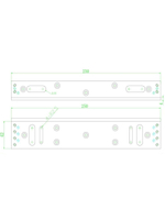 Уголок монтажный L-образный TS-LM300