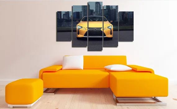 Модульная картина "Лексус"