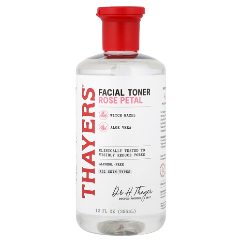 Thayers, Тоник для лица, гамамелис, без спирта, лепестки роз, 355 мл (12 жидк. унц.)