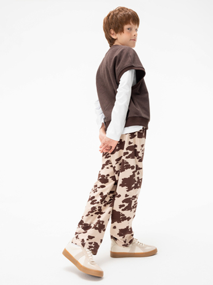 Брюки свободного кроя Mjölk Cow Camouflage
