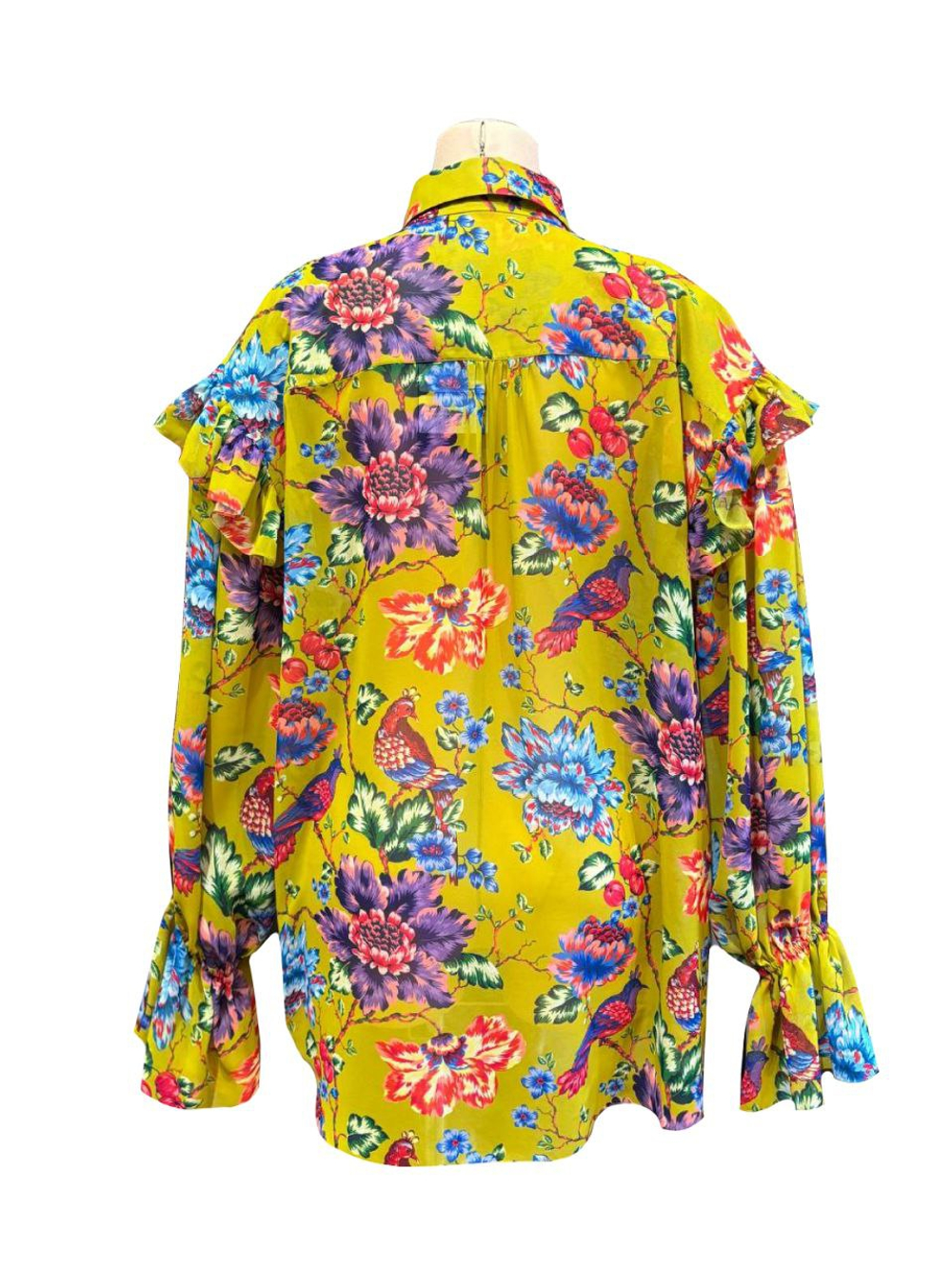 Блуза французская с воланом