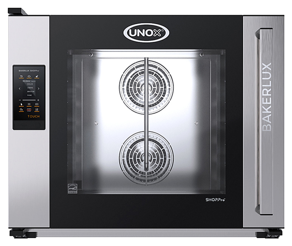 Печь конвекционная UNOX XEFT-06EU-ETRV без сливного отверстия