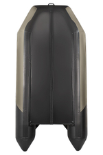 Броня-360 СК слань+киль хаки-черный (Лодка ПВХ под мотор с усилением)