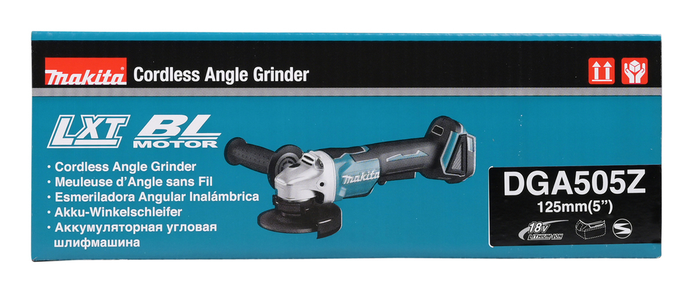 Аккумуляторная угловая шлифмашина LXT® DGA505Z 18В 125 мм 8 500 об/мин