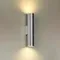 4281/2WA HIGHTECH ODL22 375 хром/металл Настенный светильник IP44 LED E27 max 2*7W BAZEL