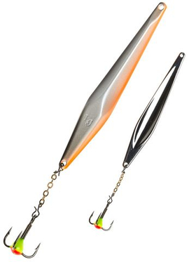 Блесна вертикальная Lucky John SHINER 55мм, цвет Minnow, арт. LJS75-M