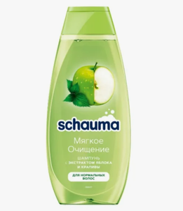 ШАМПУНЬ SCHAUMA МЯГКОЕ ОЧИЩЕНИЕ 400МЛ