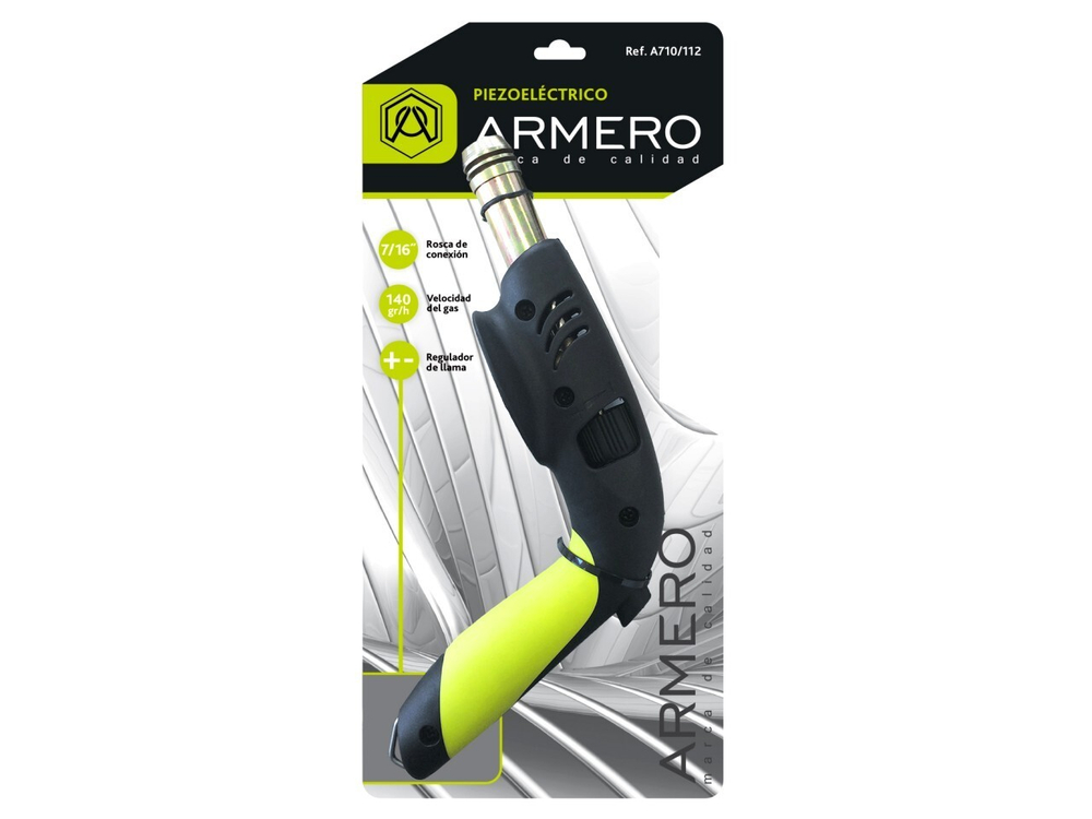 Горелка газовая Armero A710/112, пьезо, 7/16"