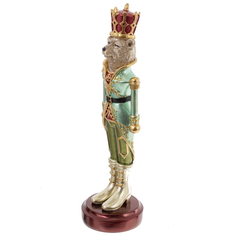 GAEM Фигурка декоративная "Солдатик-медведь", L9 W9 H31 см