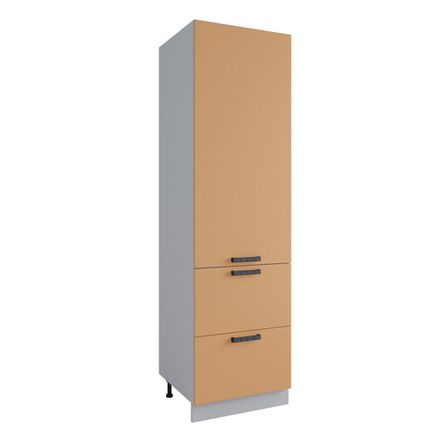 Кухня Модуль ПНЯ 600 М (глухой) Ройс Горчица Скин