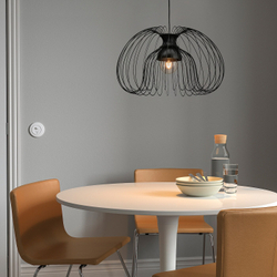 IKEA KALLFRONT  (ИКЕА КАЛЛФРОНТ)  -  / HEMMA Подвесной светильник, черный, 52 см