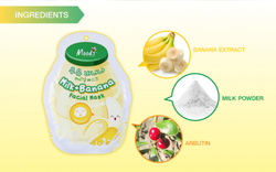 Тканевая маска для лица Belov Moods Milk+Banana Facial Mask, 38 гр