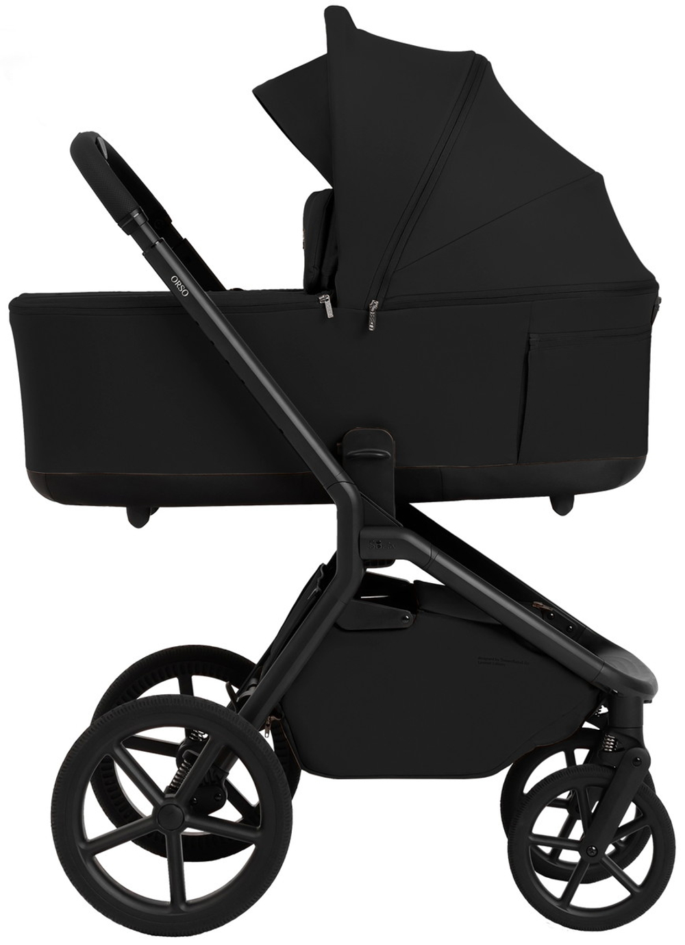 Коляска 3 в 1 Sweet Baby SBL Orso + автокресло Premier Black Black