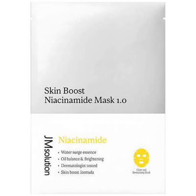 Тканевая маска-бустер с ниацинамидом JMsolution Skin Boost Niacinamide Mask 1.0