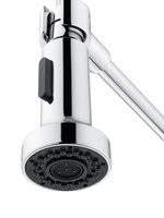 Смеситель для кухни высокий с выдвижным изливом WONZON & WOGHAND Хром (WW-422903-CR)