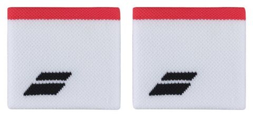 Напульсник теннисный Babolat Logo Wristband - белый