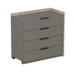 15ТЯ-К.809 Модуль тумбы с ящиками (метаб), КОНЕЧНЫЙ (884*460*860)