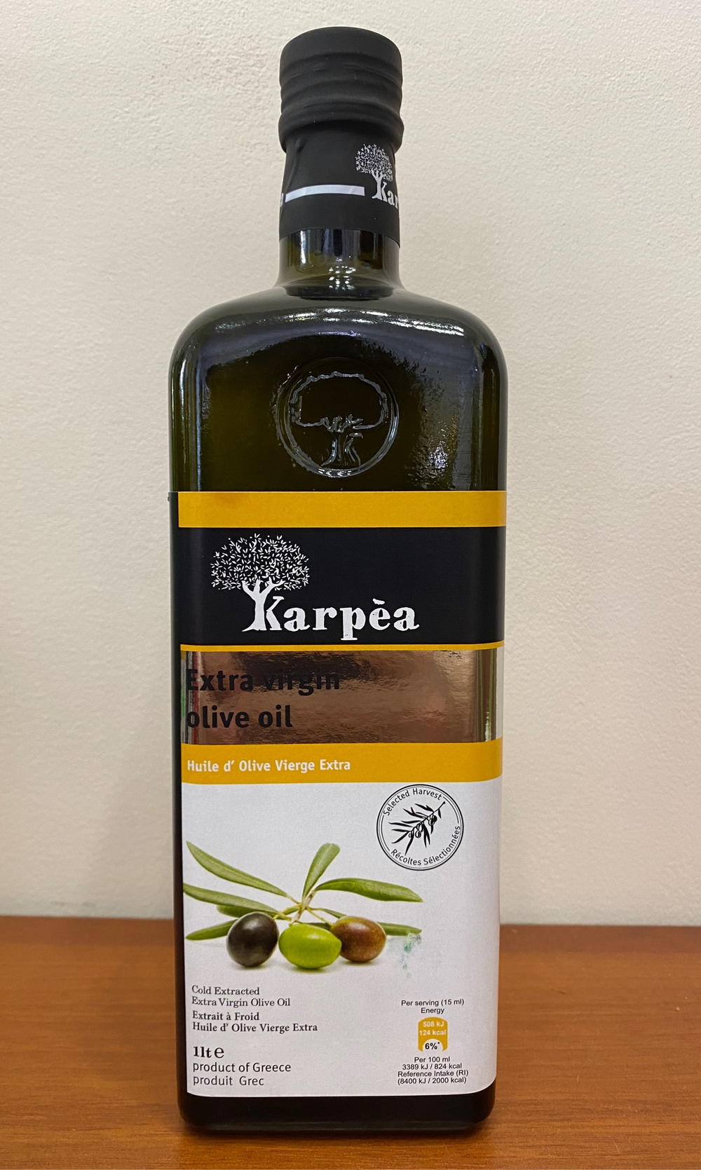 Оливковое масло Karpea Classic Extra Virgin 1 л, Греция