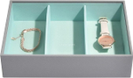 Органайзер для часов и аксессуаров Stackers Classic Watch Accessory Layer, 3 отделения - Mink (#stackers #bam #органайзердляочков #органайзер_для_очков / Искусственная кожа / White / белый / White / Китай / 6 / 300 / 300)