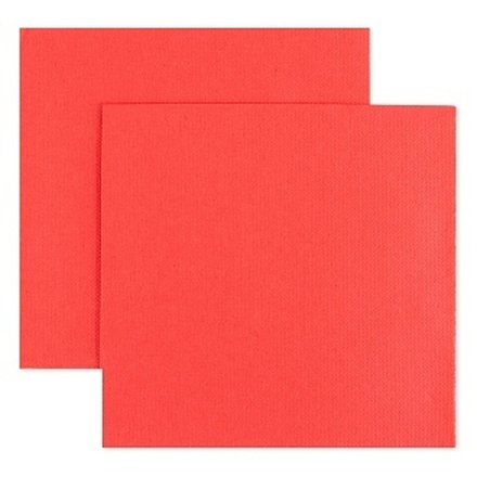 Сервировочные салфетки, Bouquet Colour, Красный, 33*33 см, 20 шт.