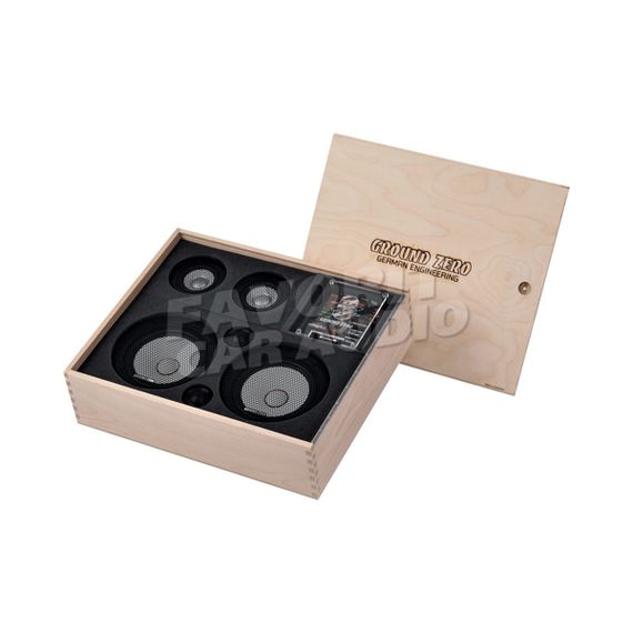 Компонентная акустика GROUND ZERO GZPC 165SQ-ACT PLUTONIUM