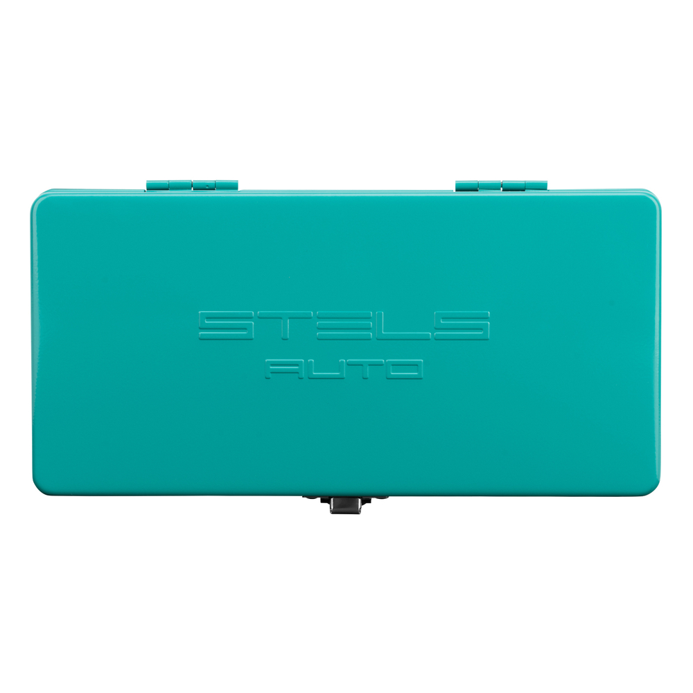 Набор торцевых головок с трещоткой, 1/4", 18 предметов Stels