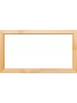 Деревянная рама 30x50 для картин на подрамнике сеч. 40x18