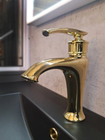 Смеситель для раковины AltroBagno Beatrice 0114 Or