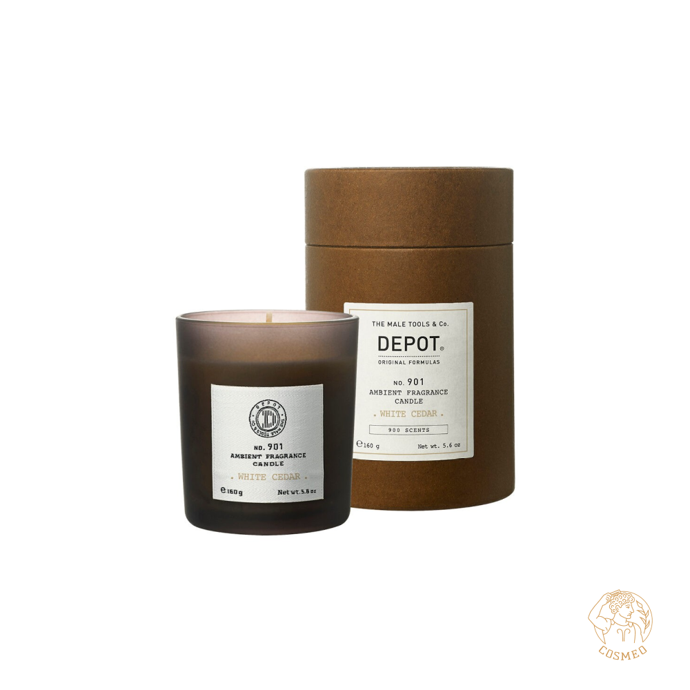 DEPOT 901 AMBIENT FRAGRANCE CANDLE WHITE CEDAR 160GR/ Ароматическая свеча 160 гр,