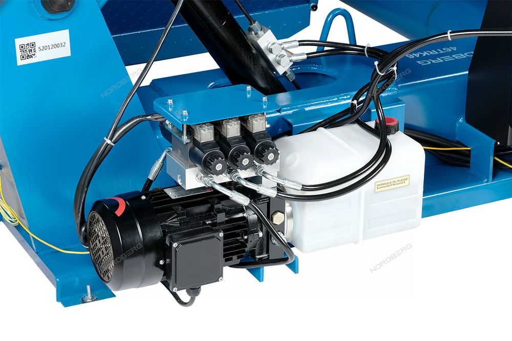 NORDBERG (46TRKE46B) Станок шиномонтажный для грузовых машин, двухскоростной, 380 В, синий